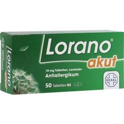 Abbildung von Lorano Akut Tabletten