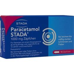 Abbildung klein von Paracetamol Stada 1000mg Zäpfchen