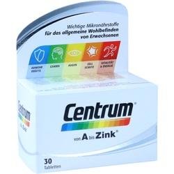 Abbildung von Centrum A-zink + Floraglo Lutein Capletten Tabletten