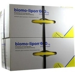 Abbildung klein von Biomo Lipon 600mg Infusions Set