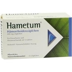 Abbildung klein von Hametum Hmorrhoiden Zpfchen
