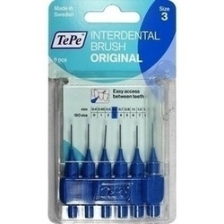 Abbildung von Tepe Id Bürste Blau 0.6mm Zahnbürste