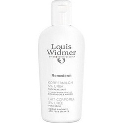 Abbildung von Widmer Remederm Körpermilch 5% Urea Leicht Parfüm.