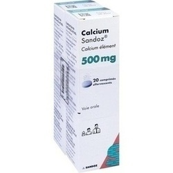 Abbildung von Calcium Sandoz Forte Brausetabletten