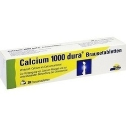 Abbildung klein von Calcium 1000 Dura Brausetabletten