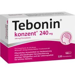Abbildung klein von Tebonin Konzent 240mg Filmtabletten