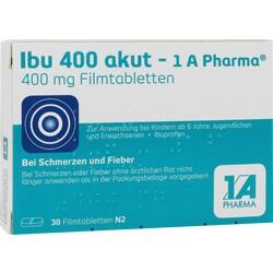 Abbildung von Ibu 400 Akut - 1a-pharma Filmtabletten