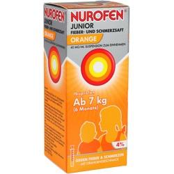Abbildung von Nurofen Junior Fieber-+ Schmerzsaft Orange 40mg Ml Sue