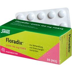 Abbildung klein von Floradix Eisen 100mg Forte