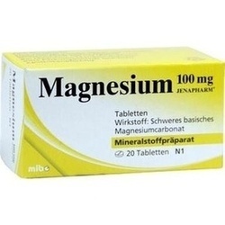 Abbildung von Magnesium 100mg Jenapharm Tabletten
