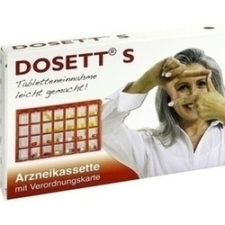 Abbildung klein von Dosett S-Arzneikassette Rot