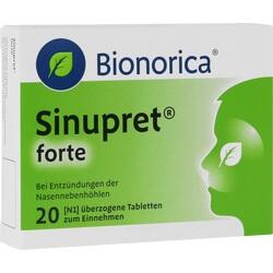 Abbildung von Sinupret Forte Dragees Tabletten
