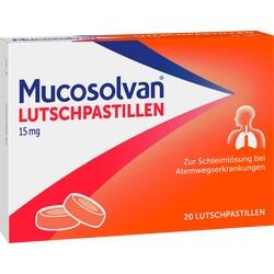 Abbildung klein von Mucosolvan Lutschpastillen