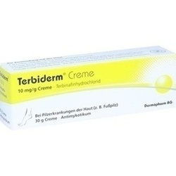 Abbildung klein von Terbiderm Creme 10mg/G