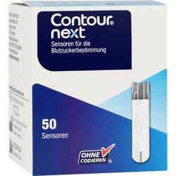 Abbildung von Contour Next Sensoren Teststreifen