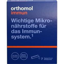 Abbildung klein von Orthomol Immun Direktgranulat Himbeer-Menthol