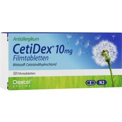 Abbildung klein von Cetidex 10mg