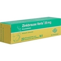 Abbildung klein von Zinkbrause Verla 25mg