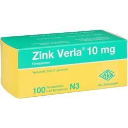 Abbildung klein von Zink Verla 10mg 