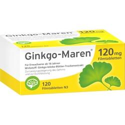Abbildung von Ginkgo-maren 120mg Filmtabletten