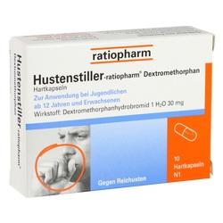 Abbildung von Hustenstiller-ratiopharm Dextromethorphan Kapseln