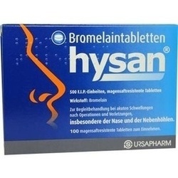 Abbildung von Bromelaintabletten Hysan