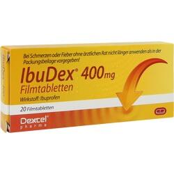 Abbildung von Ibudex 400mg Filmtabletten