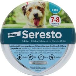 Abbildung klein von Seresto 1.25g + 0.56g Halsband Für Hunde Bis 8kg