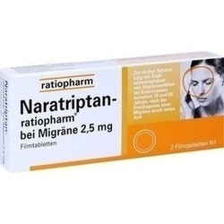 Abbildung von Naratriptan-ratiopharm Bei Migräne Filmtabletten