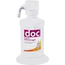 Abbildung klein von Doc Ibuprofen Schmerzgel Spender/Sockel