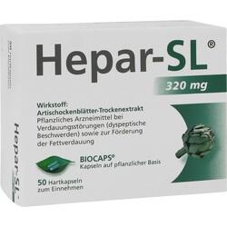 Abbildung klein von Hepar-Sl 320mg Hartkapseln