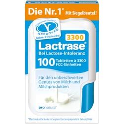 Abbildung klein von Lactrase 3300 Fcc Tabletten Im Klickspender