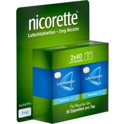 Abbildung klein von Nicorette Freshmint 2mg Lutschtabletten Gepresst