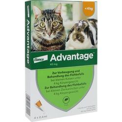 Abbildung von Advantage 40mg F.kl. Katzen Und Kl. Zierkaninchen Lösung