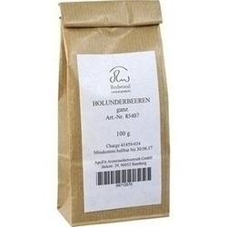 Abbildung klein von Holunderbeeren Ganz