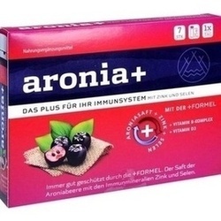 Abbildung von Aronia+ Immun Trinkampullen
