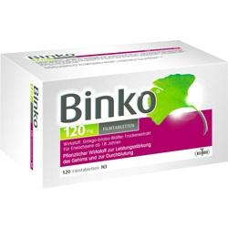 Abbildung von Binko 120 Mg Filmtabletten
