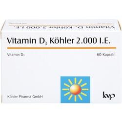 Abbildung klein von Vitamin D3 Köhler 2000 Ie