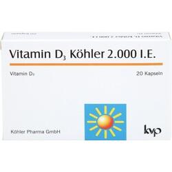 Abbildung klein von Vitamin D3 Köhler 2000 Ie