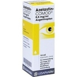 Abbildung von Azelastin-comod 0.5mg Ml Augentropfen