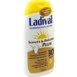 Abbildung von Ladival Schutz&bräune Plus Lsf 30 Lotion