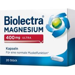 Abbildung von Biolectra Magnesium 400mg Ultra Kapseln