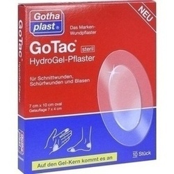 Abbildung klein von Gotac Hydrogel-Pflaster 7x10cm Steril