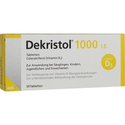 Abbildung klein von Dekristol 1000 I.E. Tabletten
