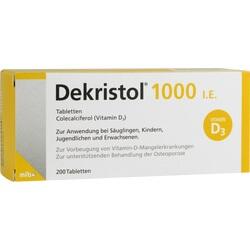 Abbildung klein von Dekristol 1000 I.E. Tabletten