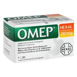 Abbildung von Omep Hexal 20mg Magensaftresistente Hartkapseln Hkm