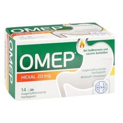 Abbildung von Omep Hexal 20mg Magensaftresistente Hartkapseln Hkm
