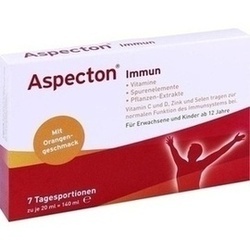 Abbildung von Aspecton Immun Trinkampullen
