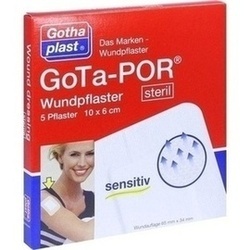 Abbildung klein von Gota-Por Wundpflaster Steril 100mmx60mm
