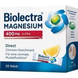 Abbildung von Biolectra Magnesium 400mg Ultra Direct Zitrone Pellets